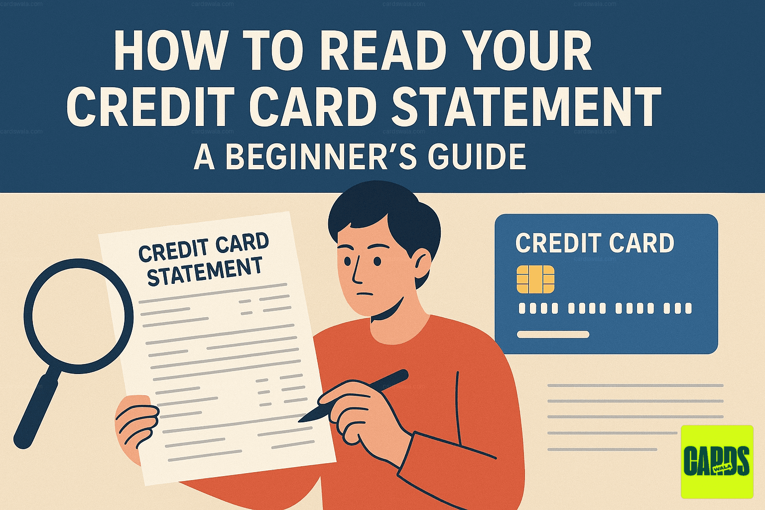 How to Read Your Credit Card Statement: A Beginner's Guide