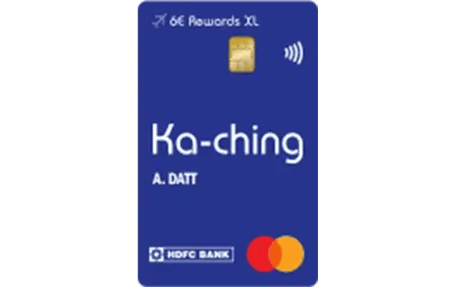 6E Rewards XL - IndiGo HDFC Bank Credit Card