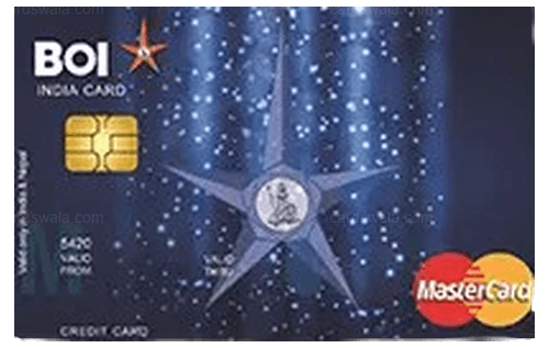 BOI MASTER INDIA Domestic Credit Card