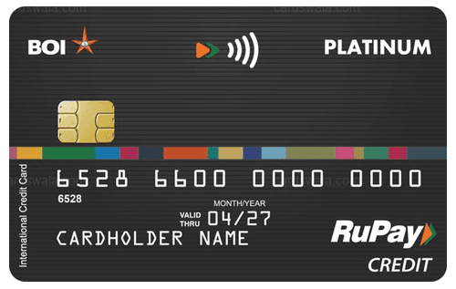 BOI RUPAY PLATINUM INTERNATIONAL