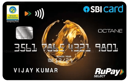 BPCL SBI Octane Credit Card