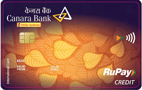 Canara Bank RuPay Classic Credit Card