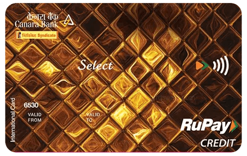 Canara Bank Rupay Select Secured Credit Card