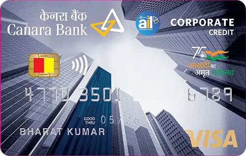 Canara Bank Visa Corporate Credit Card