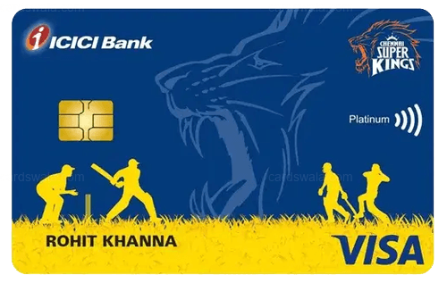 Chennai Super Kings ICICI Bank Credit Card