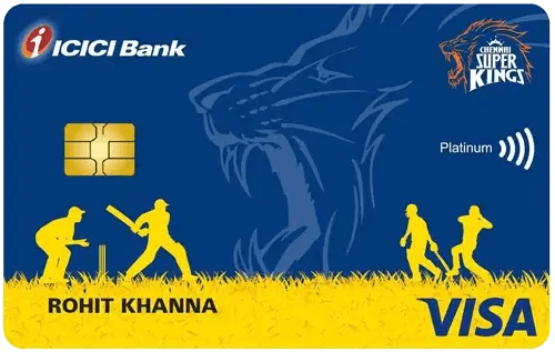 Chennai Super Kings ICICI Bank Credit Card