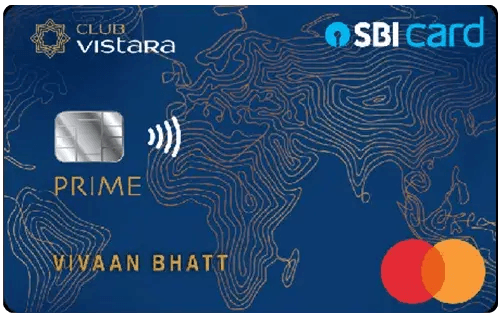 Club Vistara SBI Card PRIME