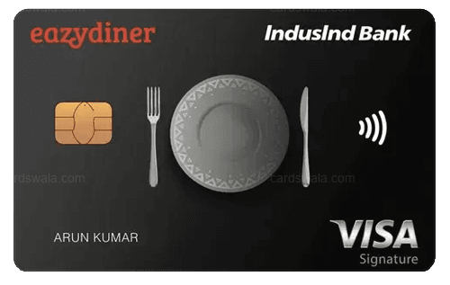 EazyDiner IndusInd Bank Credit Card