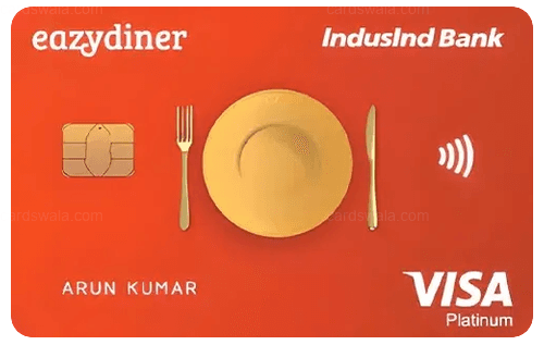 EazyDiner IndusInd Platinum Credit Card