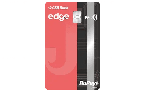 Edge CSB Bank RuPay Credit Card