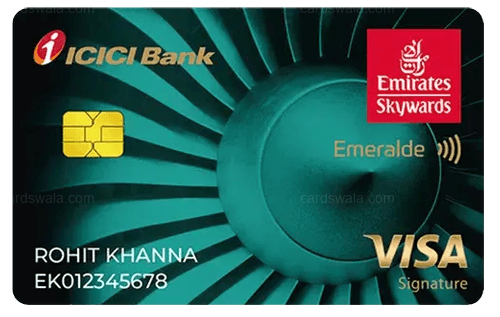 Emirates Skywards ICICI Bank Emeralde Credit Card