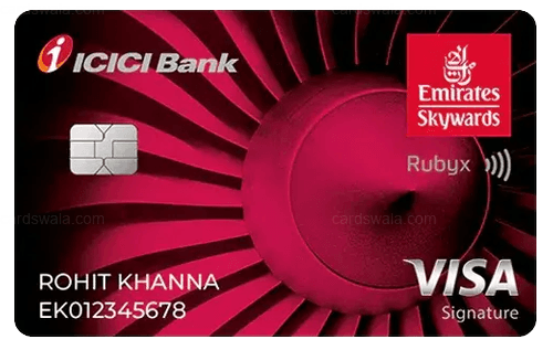 Emirates Skywards ICICI Bank Rubyx Credit Card