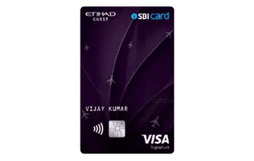 Etihad Guest SBI Credit Card