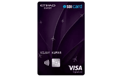 Etihad Guest SBI Credit Card