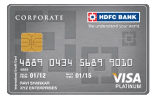 HDFC Bank Corporate Platinum Credit Card
