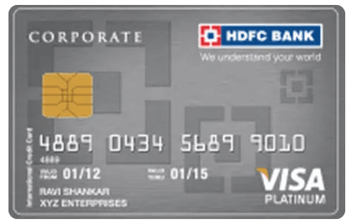 HDFC Bank Corporate Platinum Credit Card