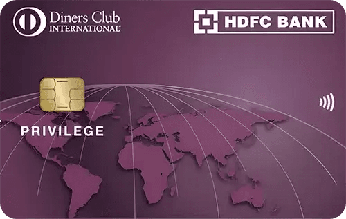 HDFC Bank Diners Club Privilege Credit Card