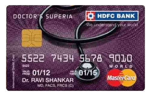 HDFC Bank Doctor’s Superia Credit Card