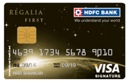 HDFC Bank Regalia First Credit Card