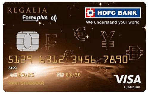 HDFC Bank Regalia ForexPlus Card