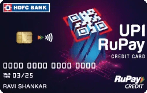 HDFC Bank UPI RuPay Biz Credit Card