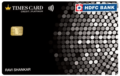 HDFC Platinum Times Credit Card