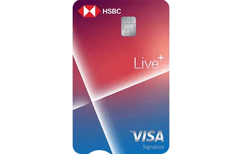 HSBC Live+ Credit Card - Cashback on Groceries