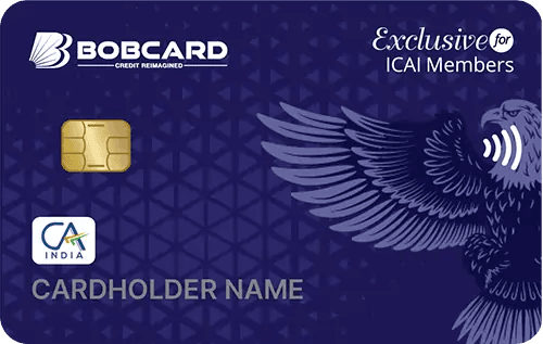 ICAI Exclusive BOBCARD Credit Card