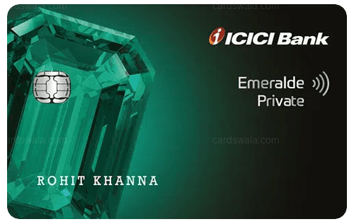 ICICI Bank Emeralde Private Metal Credit Card