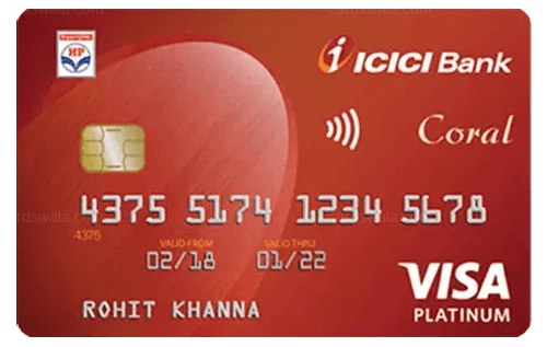 ICICI Bank HPCL Coral Credit Card