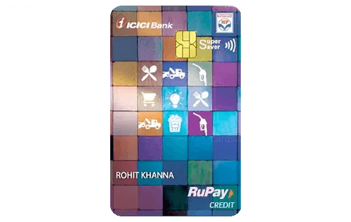 ICICI Bank HPCL Super Saver Credit Card
