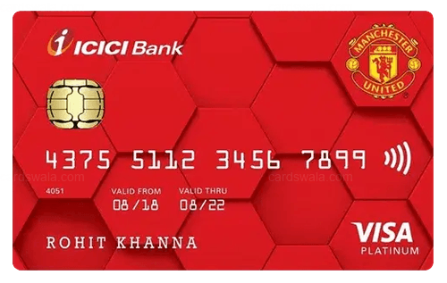 ICICI Bank Manchester United Platinum Credit Card