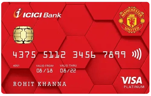 ICICI Bank Manchester United Platinum Credit Card