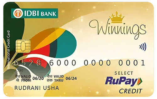 IDBI Winnings RuPay Select Credit Card