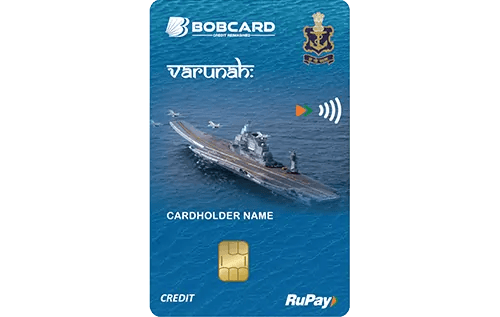 Indian Navy Varunah BOBCARD Credit Card