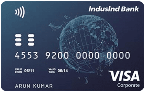 IndusInd Bank Contactless Corporate Credit Card