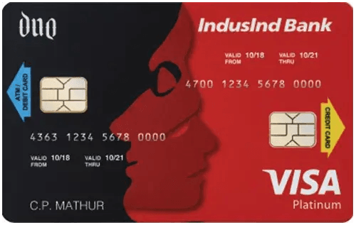 IndusInd Bank Duo Plus Credit Card