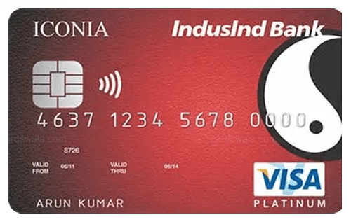 IndusInd Bank Iconia Visa Credit Card