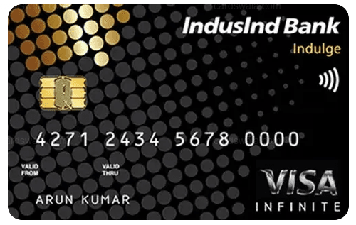 IndusInd Bank Indulge Credit Card