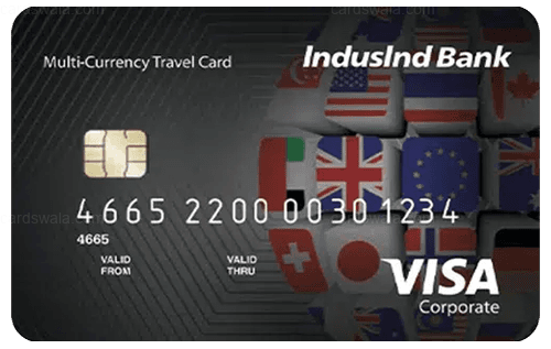 IndusInd Bank Multi-Currency Travel Card