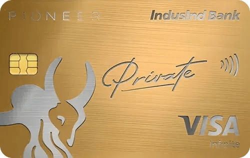 IndusInd Bank PIONEER Private Credit Card