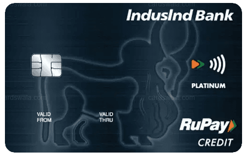 IndusInd Bank Platinum RuPay Credit Card