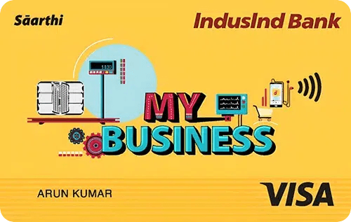 IndusInd Bank Saarthi Business Card