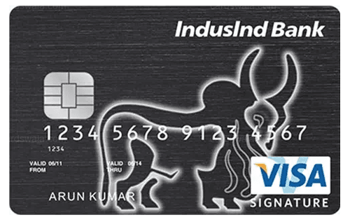 IndusInd Bank Signature Visa Credit Card