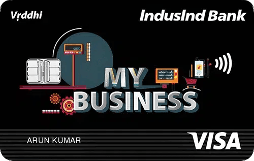 IndusInd Bank Vrddhi Business Card