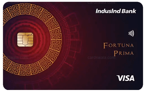 IndusInd Fortuna Prima Credit Card