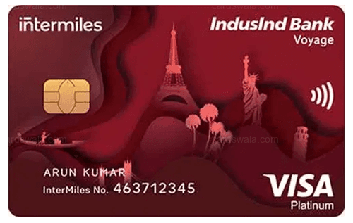 IndusInd Intermiles Voyage Visa Credit Card