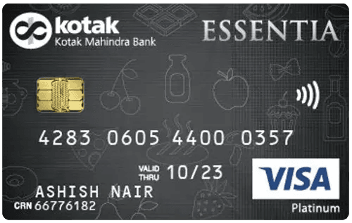 Kotak Essentia Platinum Credit Card