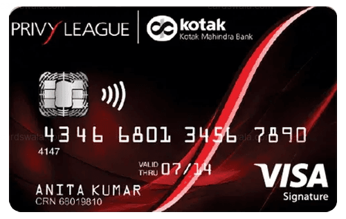 Kotak Privy League Signature Credit Card