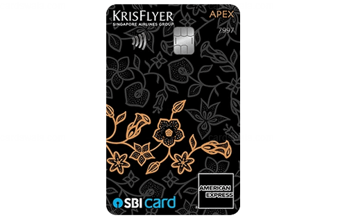 KrisFlyer SBI Card Apex